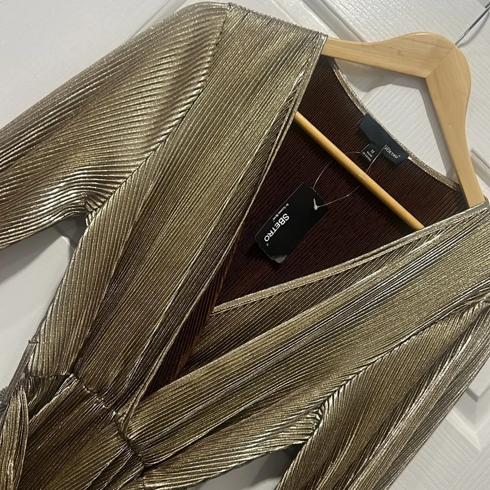 SBETRO GOLD DRESS - Picture 5 of 10